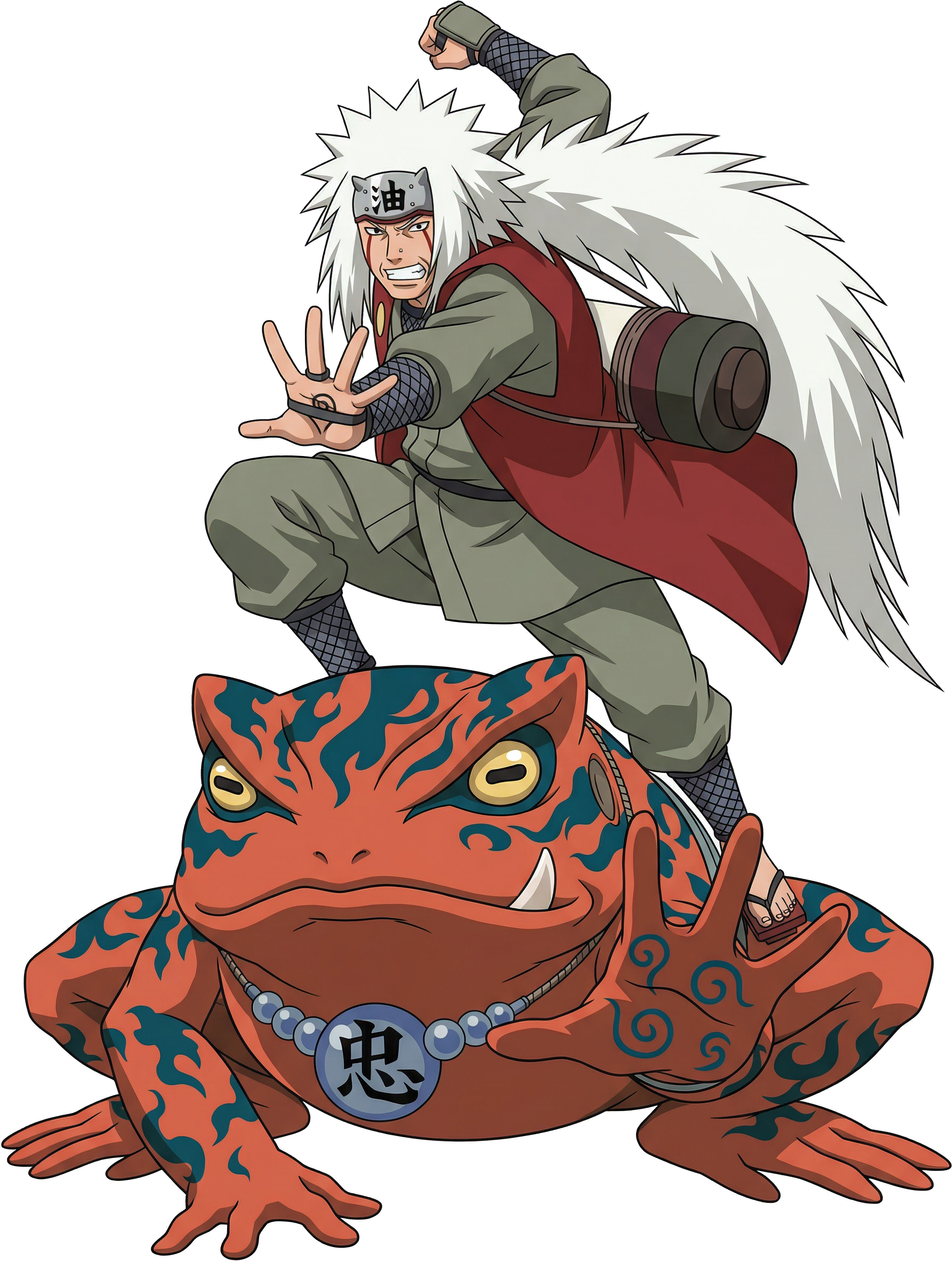Jiraiya, o Sannin dos Sapos